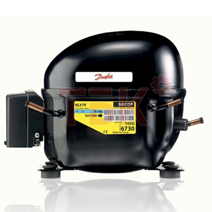 Компрессор  R600  225 Вт -23,3°C 345 Вт -15,0°С (13.25 см3) NLX13KK фото