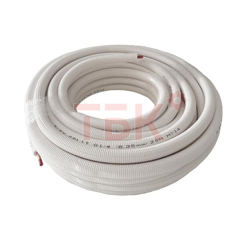 Труба медная 1/2" (12,7мм х 0,7мм) в изоляции (1 М) FLEX SPLIT фото