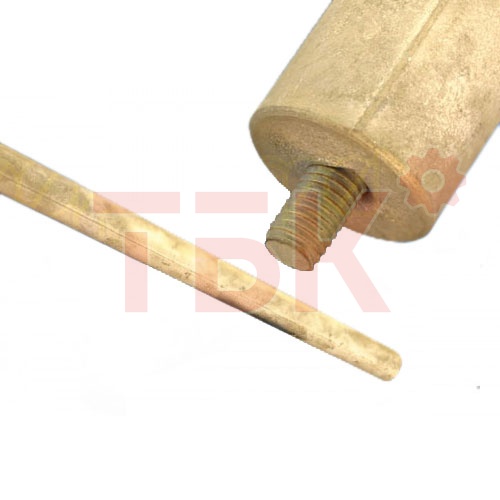 Анод магниевый D26x260мм M5х10мм  фото