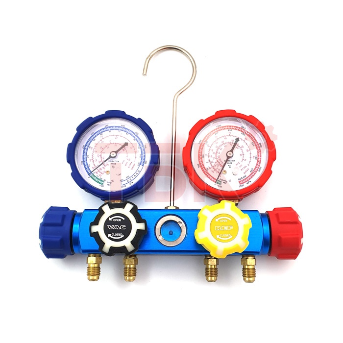 Манометрический коллектор A4P для R12, R134, R22, R404 фото