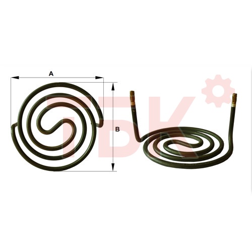 ТЭН электроплитки  800 Вт 230 В D-6.4 мм  фото