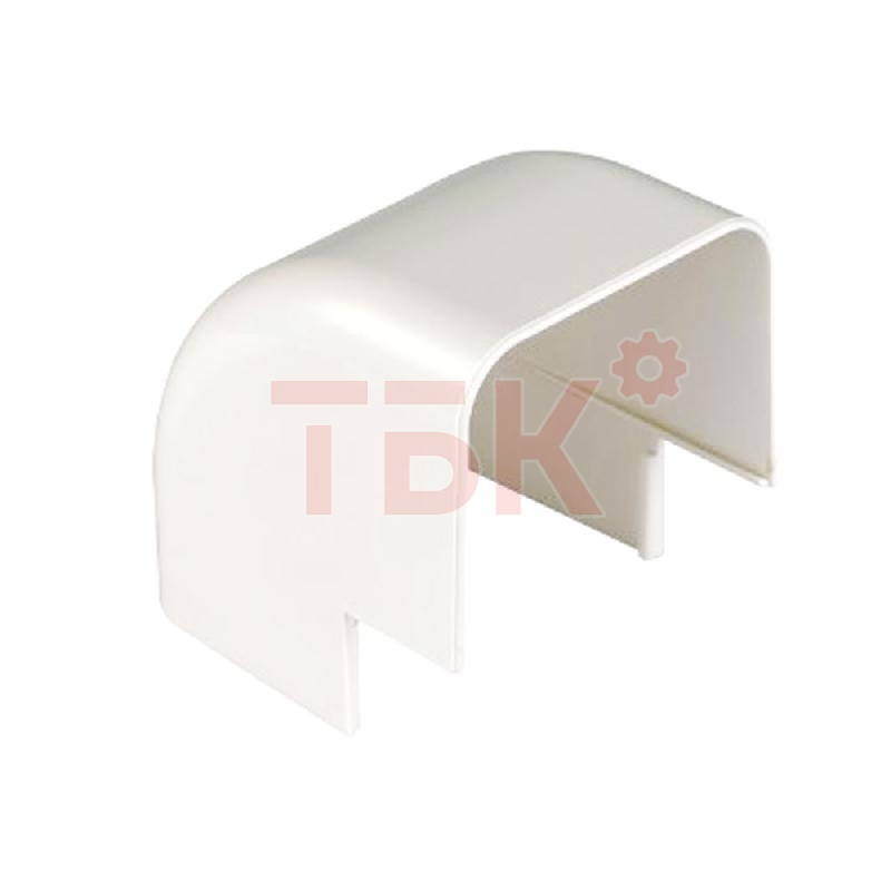 Изгиб наружный 90° (вертикальный) для монтажа канала 96x90х65 мм  фото