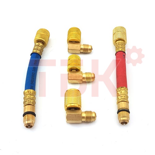 Комплект адаптеров СН-135  для заправки автокондиц. фото