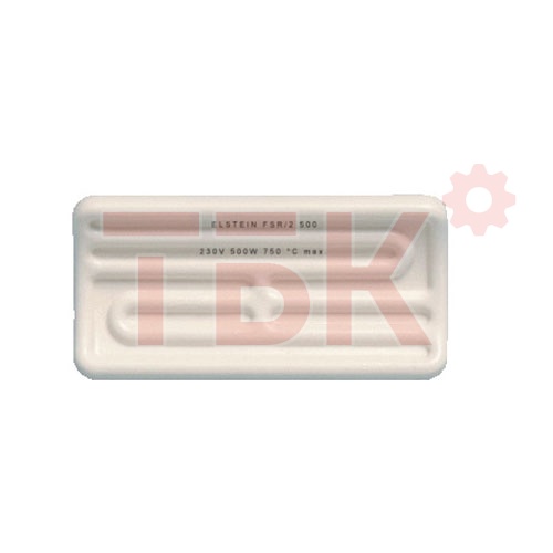 Нагреватель инфрокрасный керамический 500 Вт 230 В FSR/2 122x60мм ELSTEN фото