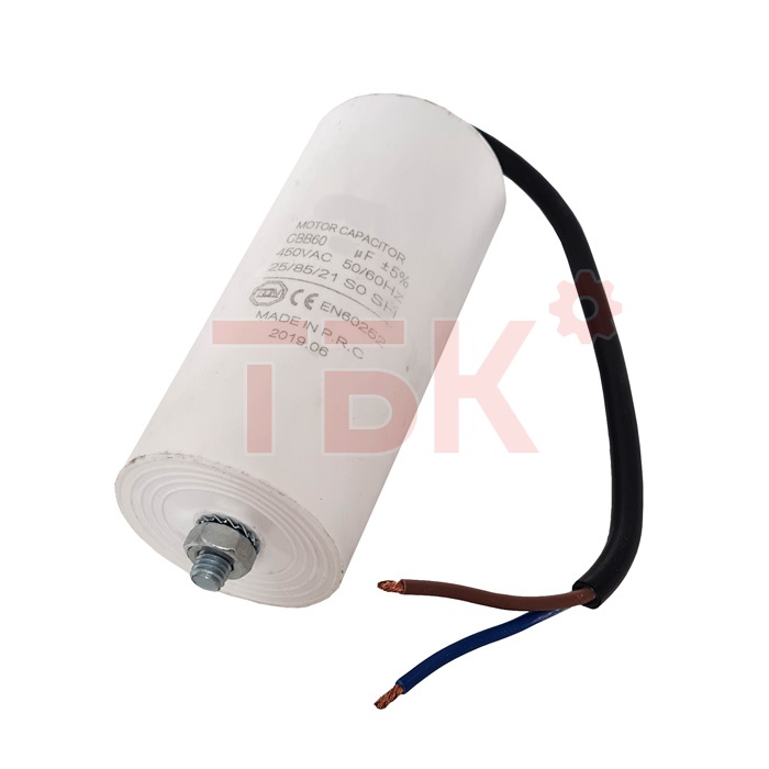 Конденсатор   8,6 мкФ 450V с кабелем фото