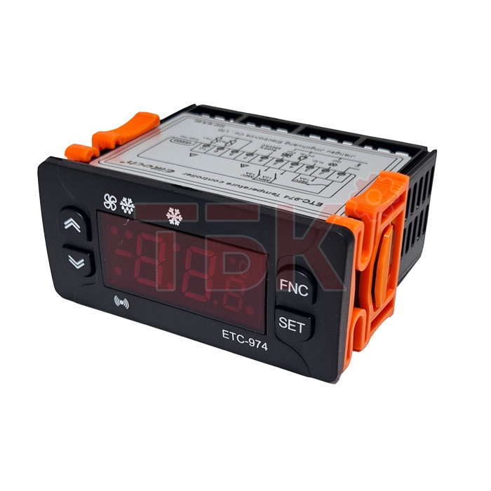 Контроллер ETC-974 (10A) 2 датчика фото