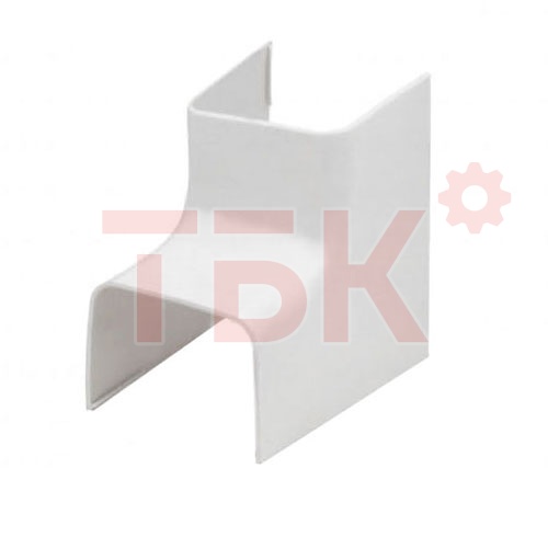 Изгиб внутренний 90 ° для монтажа канала 80х60 мм фото