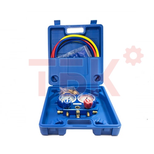 Манометрический коллектор VMG-2-R410A-02 VALUE для R22; R134A; R407C; R410А. Манометрический коллектор VMG-2-R410A-02 VALUE для R22; R134A; R407C; R410А. фото
