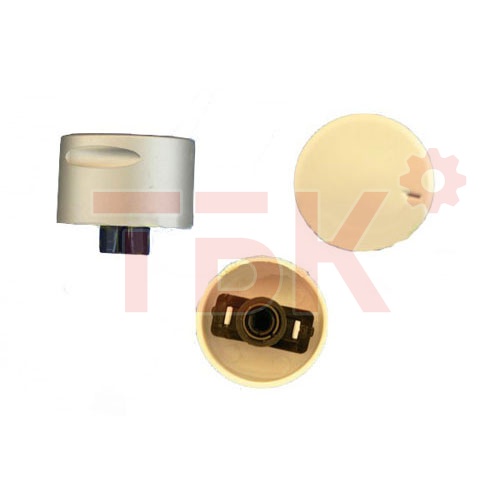 Ручка регулятора плиты BEKO серебристая фото