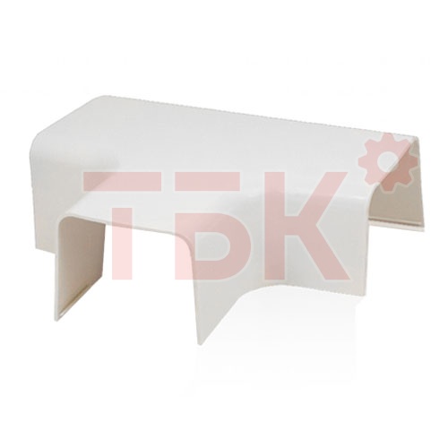 Тройник для крепления канала 80х60 мм фото